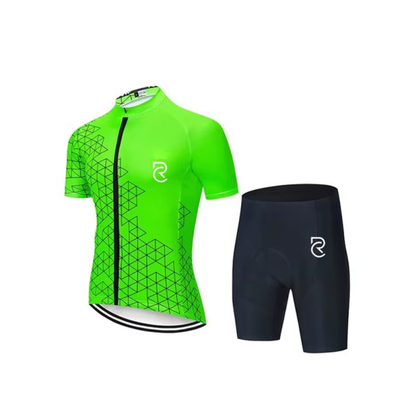 Short Sleeve Cycling Jersey and Padded Shorts - Image 2